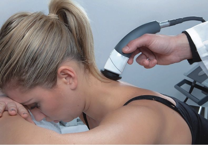 Endogenus Thermotherapy and vibration in chronic neck